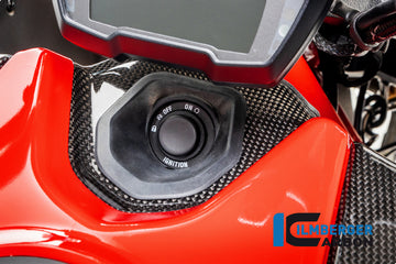 Ilmberger Carbon Fibre Ignition Switch Cover for Ducati Diavel 1260 2019-22